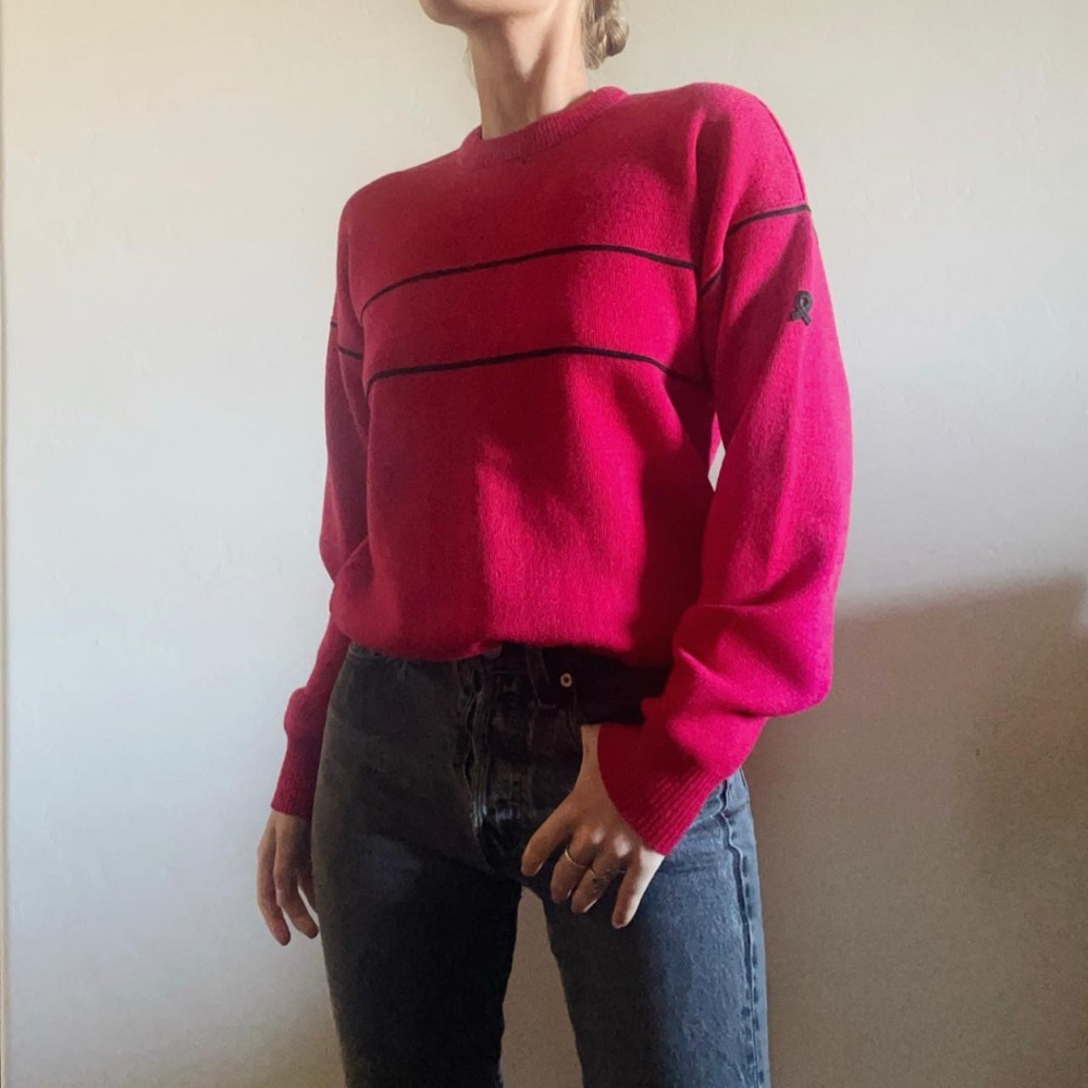90s Wool Rouge Sweater